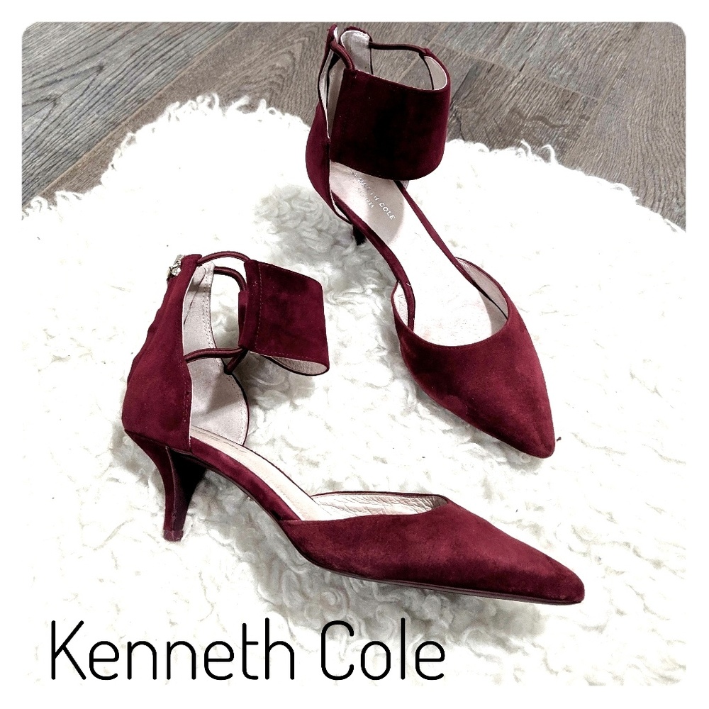 EUC ~ KENNETH COLE Velvet Heel Pumps